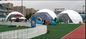 20M  PVC 측지적 돔 강한 구조 철골 당 텐트 투명한  웨딩 텐트